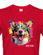Pánské tričko Welsh Corgi Cardigan