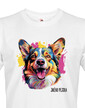 Pánské tričko Welsh Corgi Cardigan