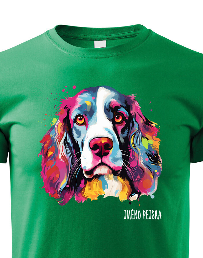 Detské tričko Anglický špringeršpaniel