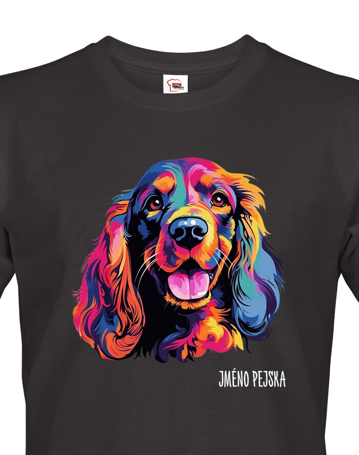 Pánské tričko Anglický kokeršpaniel