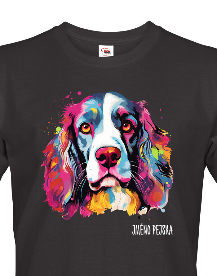 Pánské tričko Anglický špringeršpaniel