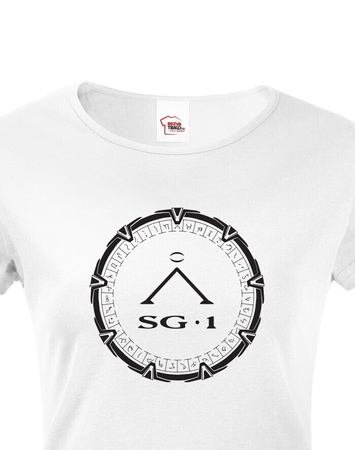 Dámské triko s logem Stargate