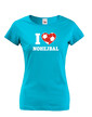 Dámské tričko I love nohejbal
