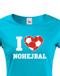 Dámské tričko I love nohejbal