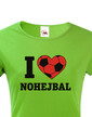 Dámské tričko I love nohejbal