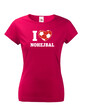 Dámské tričko I love nohejbal
