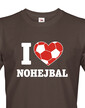 Pánské tričko I love nohejbal