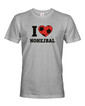 Pánské tričko I love nohejbal