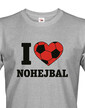 Pánské tričko I love nohejbal