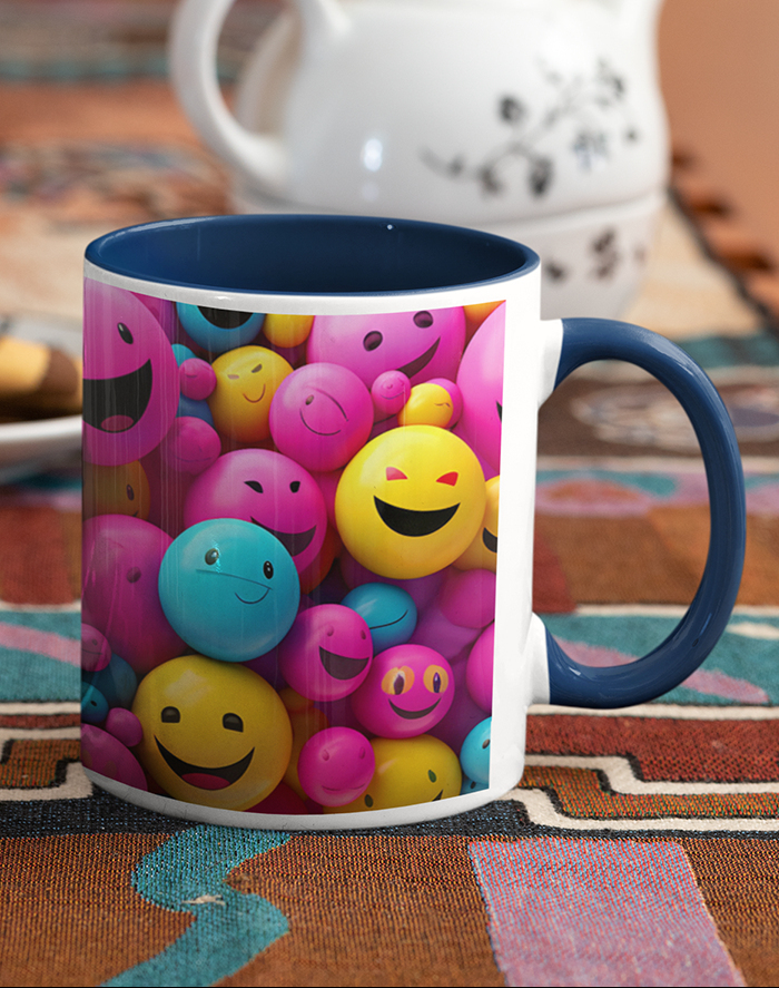 Keramický hrnek se smajlíky 3