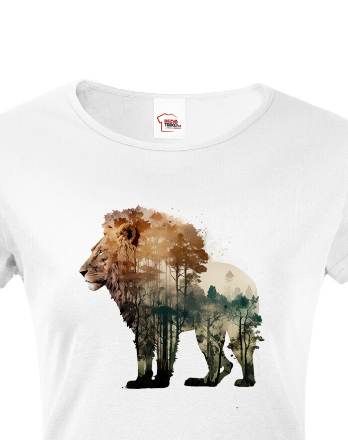 Dámské tričko Lev