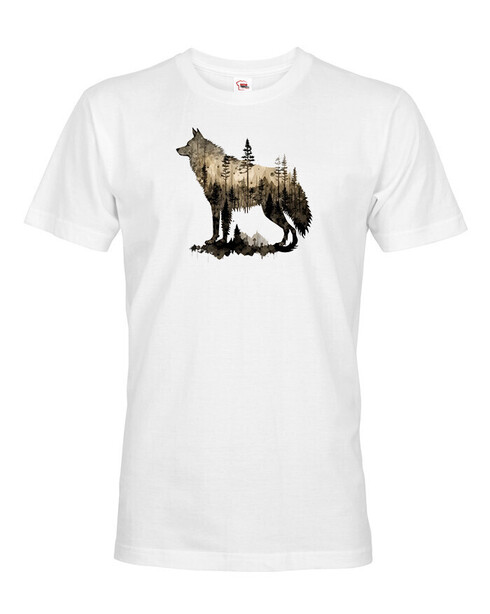 Pánské tričko Vlk