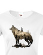 Dámské tričko Vlk