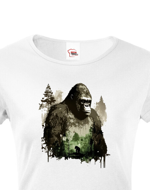 Dámské tričko Gorila