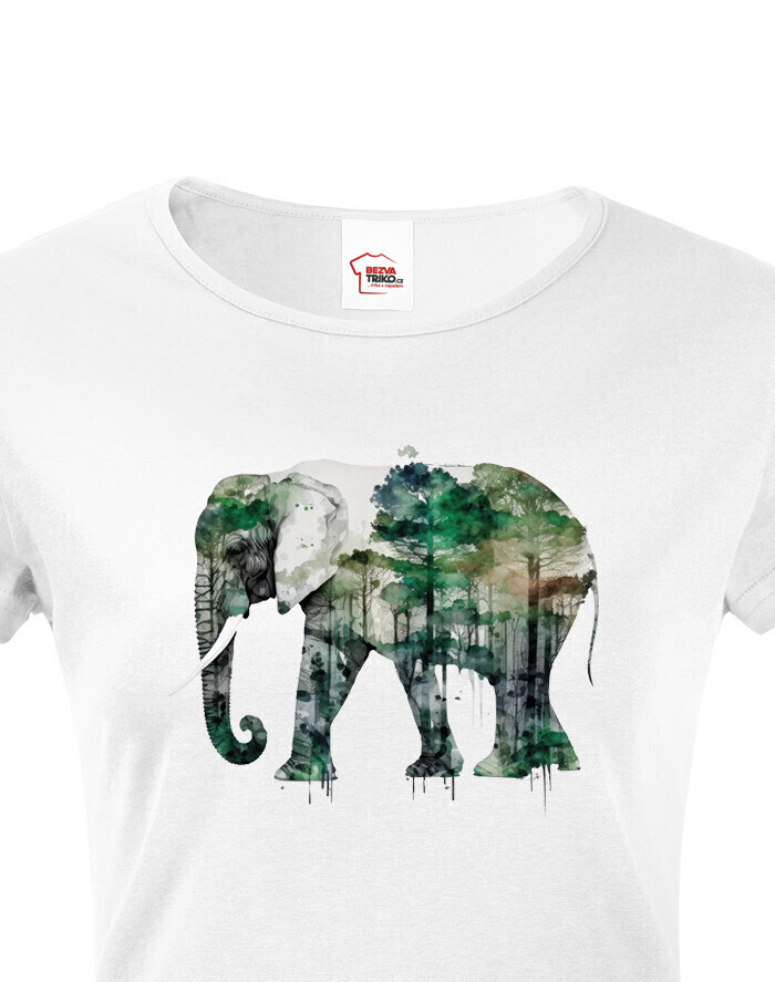 Dámské tričko Slon