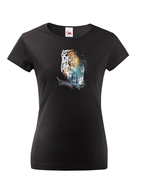 Dámské tričko Sova
