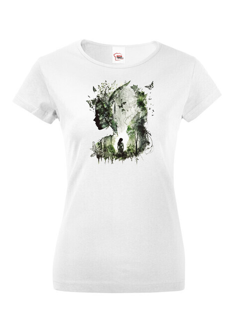 Dámské tričko Lesná žena