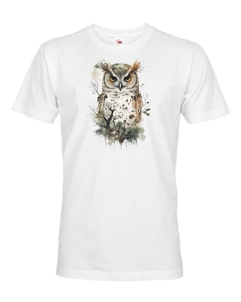 Pánské tričko Sova