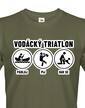 Pánské tričko Vodácký triatlon
