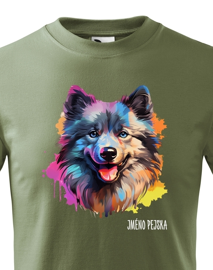 Detské tričko Nemecký špic vlčí