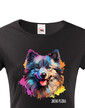 Dámské tričko Nemecký špic vlčí