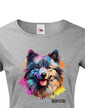 Dámské tričko Nemecký špic vlčí