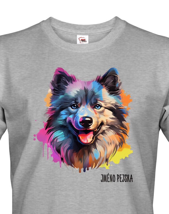 Pánské tričko Nemecký špic vlčí