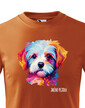 Detské tričko Maltézsky psík