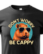 Detské tričko Don't worry be capy