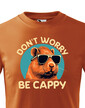 Detské tričko Don't worry be capy