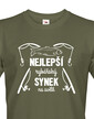 Detské tričko - Najlepší rybárský syn na svete