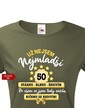 Dámské narodeninové tričko Už nie som najmladšia