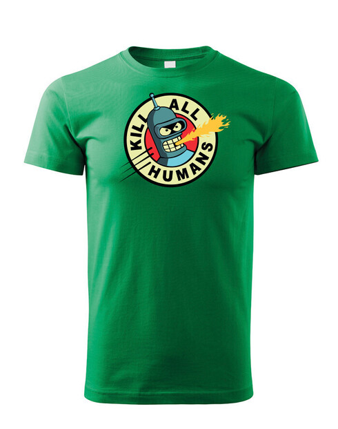 Detské triko Bender kill all humans