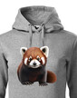 Dámská mikina Červená panda 2