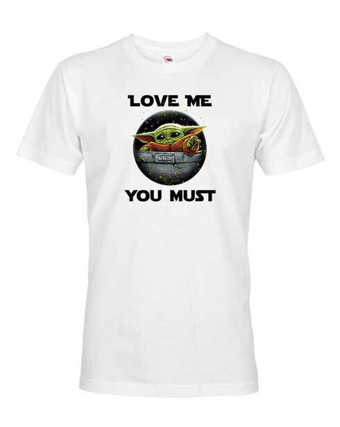 Pánské tričko Baby Yoda