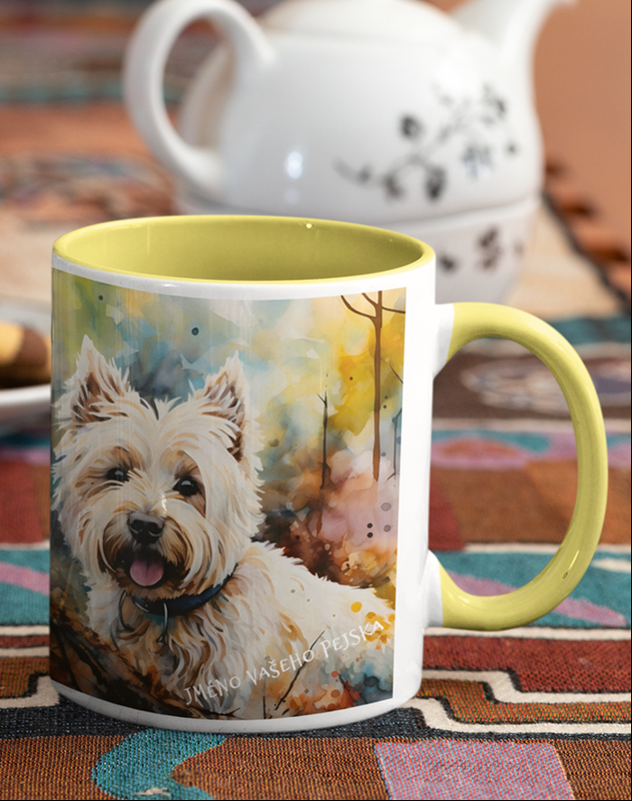 Keramický hrnek West highland white teriér