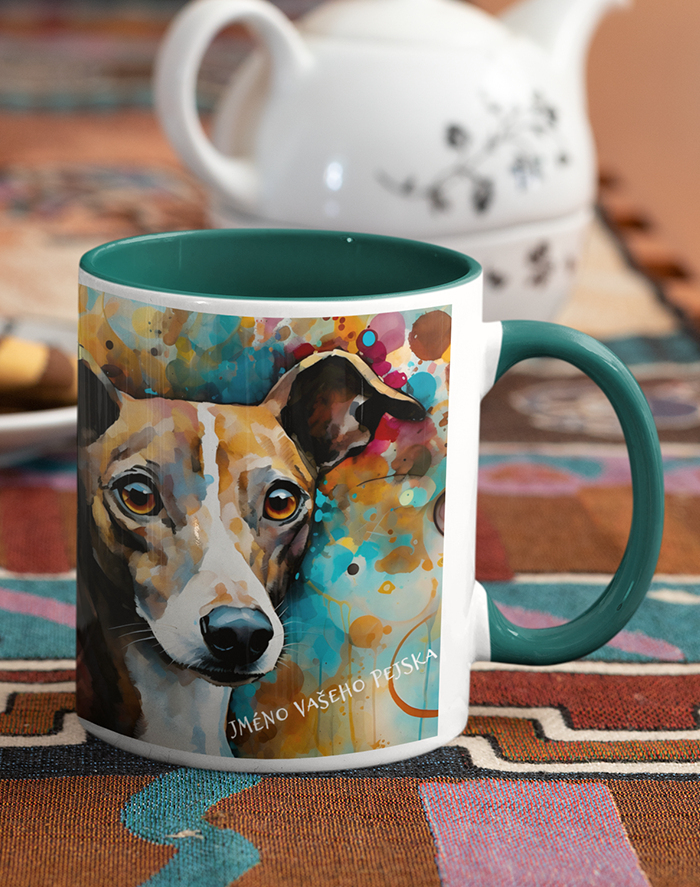 Keramický hrnek Whippet