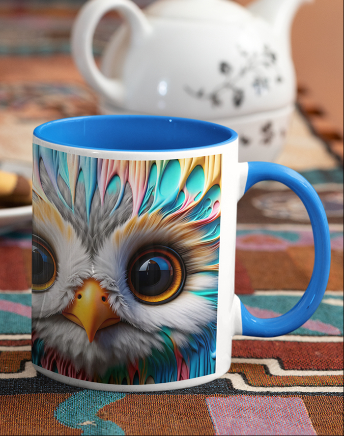 Keramický hrnek se sovičkou