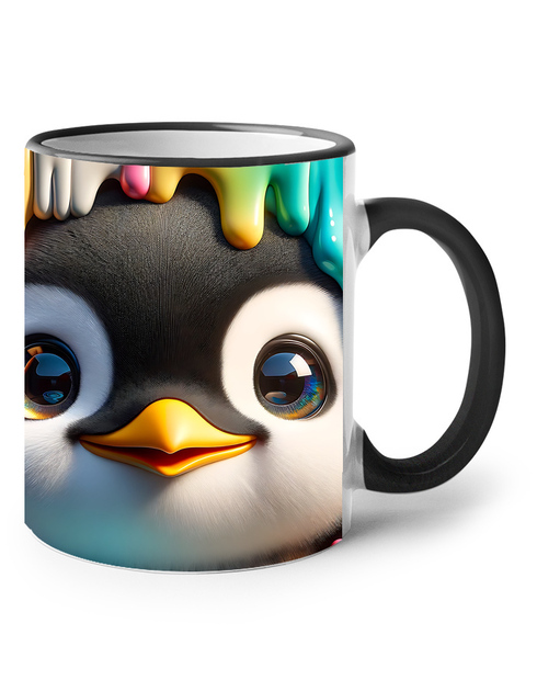 Keramický hrnek s tučňáčkem