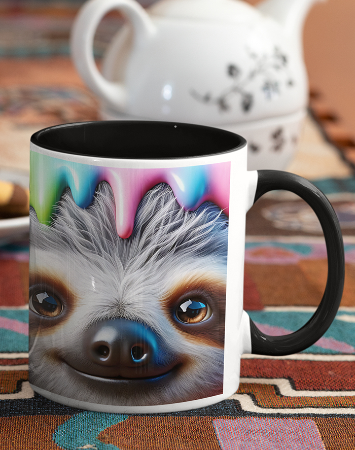 Keramický hrnek s lenochodem 2