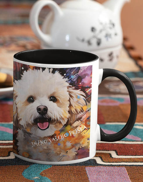 Keramický hrnek Bišonek