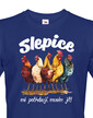 Pánské tričko Slepice mě potřebují