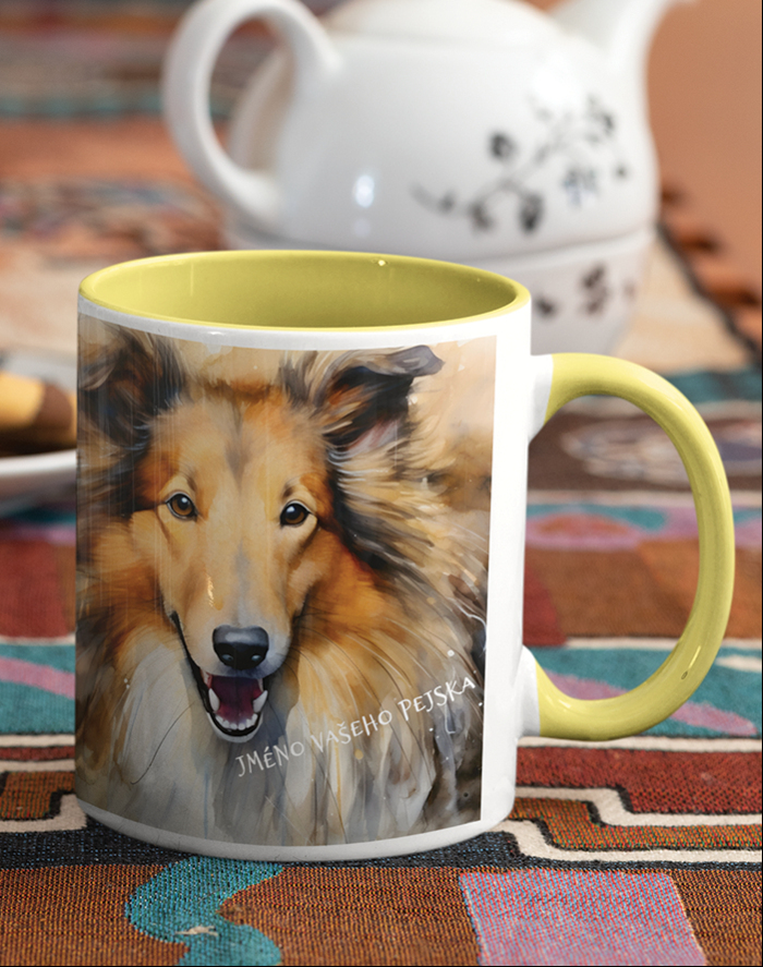 Keramický hrnek Sheltie 2