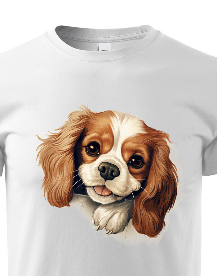 Detské tričko Kavalír King Charles