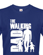 Tričko s potiskem pro tatínky The walking dad 2