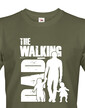 Tričko s potiskem pro tatínky The walking dad 2
