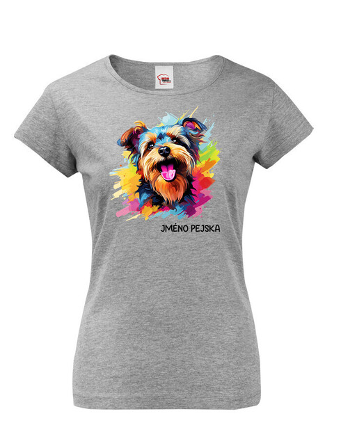 Dámské tričko Jorkšírský teriér