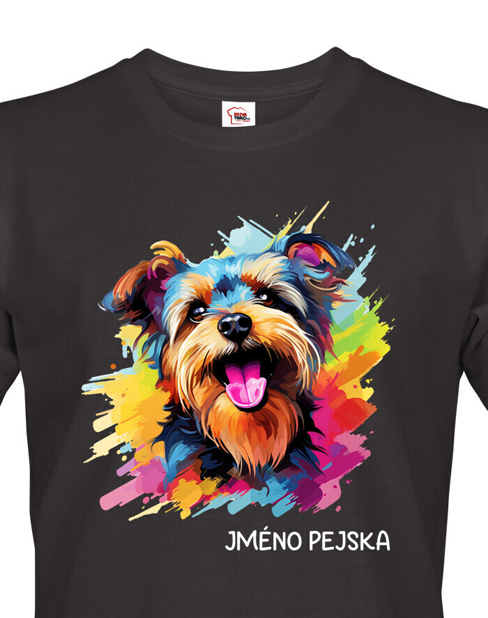 Pánské tričko Jorkšírský teriér