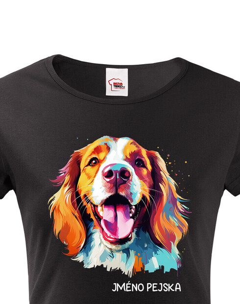 Dámské tričko Velššpringlšpaněl