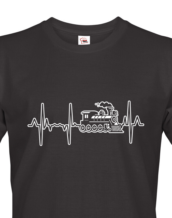 Pánské triko Lokomotiva tep